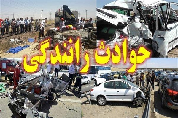 سوانح جاده ای در محورهای استان مرکزی 4تن را به کام مرگ کشاند