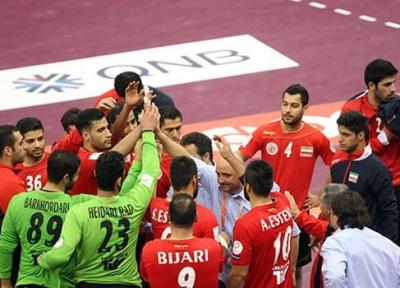 تیم ملی هندبال ایران - بحرین، گزارش لحظه به لحظه