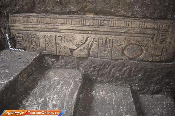 کشف آثار تاریخی در معبد باستانی مصر