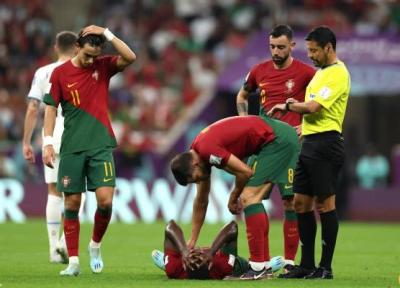 مدافع پرتغال ادامه جام جهانی را از دست داد