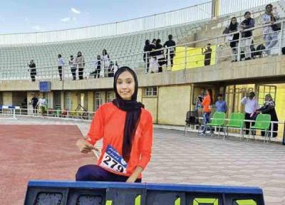 دختر خبرساز ورزش ایران؛ من شبیه یوسین بولت هستم ، می خواهم اولین مدال المپیک و دنیا را بگیرم