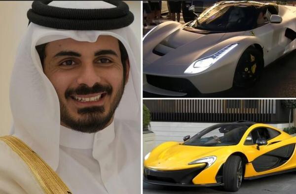 خودرو های کمیاب و سوپر اسپرت شاهزاده قطری